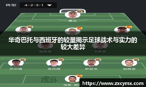 华奇巴托与西班牙的较量揭示足球战术与实力的较大差异